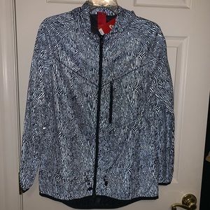 Nike Reflective Zebra Print packable Jacket